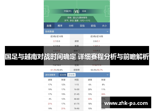 国足与越南对战时间确定 详细赛程分析与前瞻解析 国足与越南对战时间确定 详细赛程分析与前瞻解析